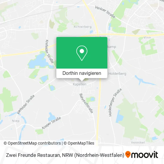 Zwei Freunde Restauran Karte