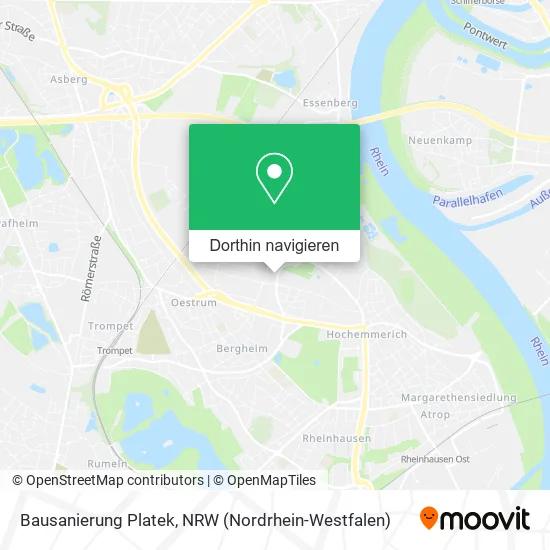 Bausanierung Platek Karte