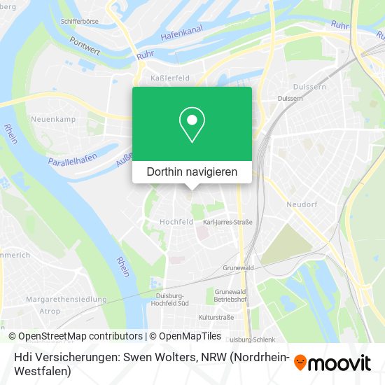 Hdi Versicherungen: Swen Wolters Karte