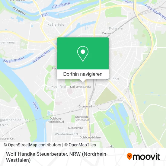 Wolf Handke Steuerberater Karte