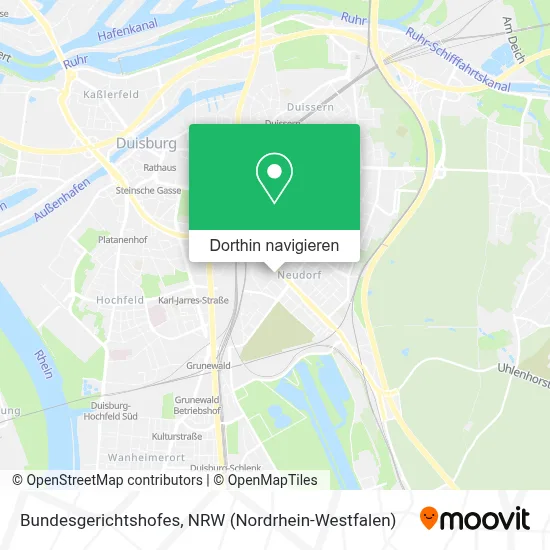 Bundesgerichtshofes Karte