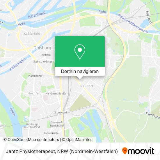 Jantz Physiotherapeut Karte