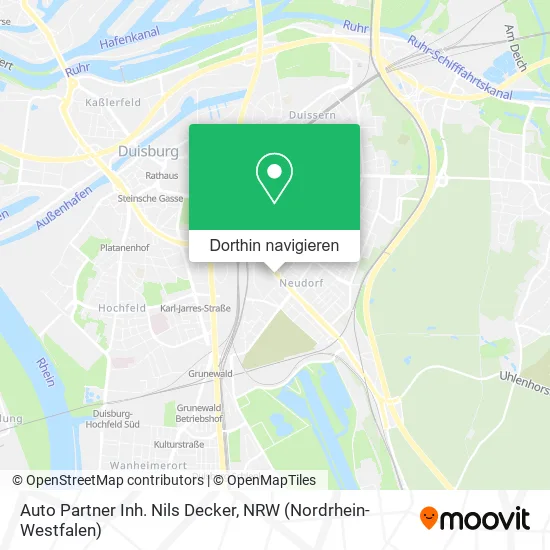 Auto Partner Inh. Nils Decker Karte