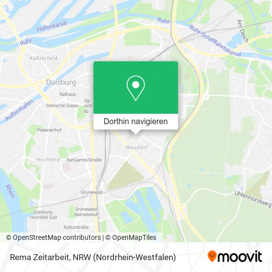 Rema Zeitarbeit Karte