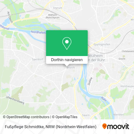 Fußpflege Schmidtke Karte