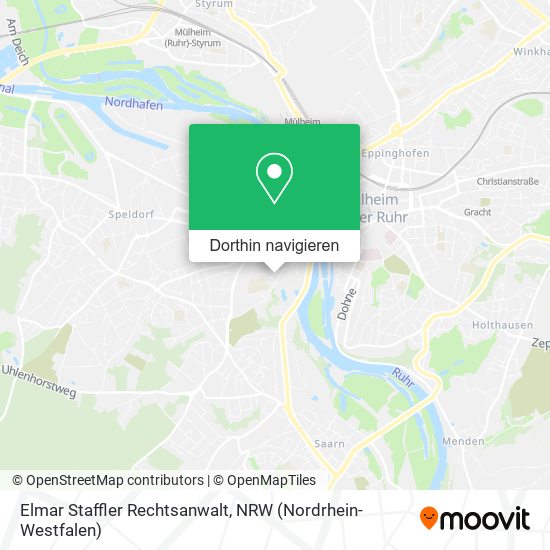 Elmar Staffler Rechtsanwalt Karte
