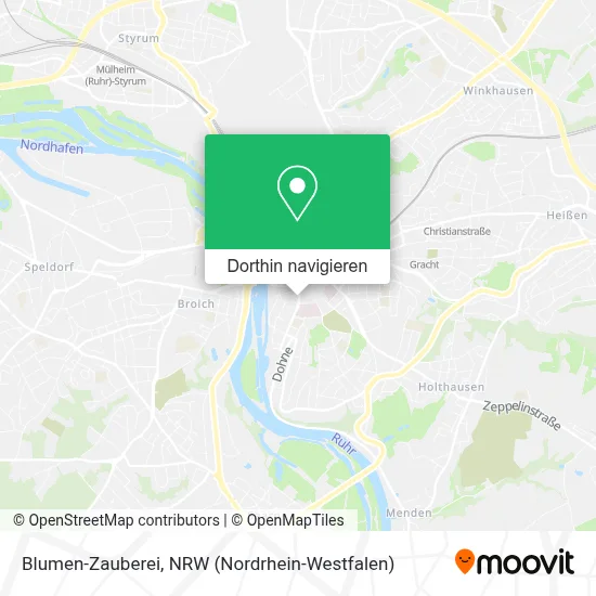 Blumen-Zauberei Karte