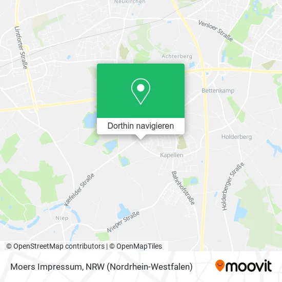 Moers Impressum Karte
