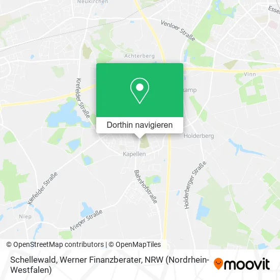 Schellewald, Werner Finanzberater Karte