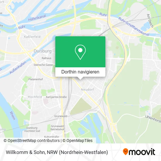 Willkomm & Sohn Karte