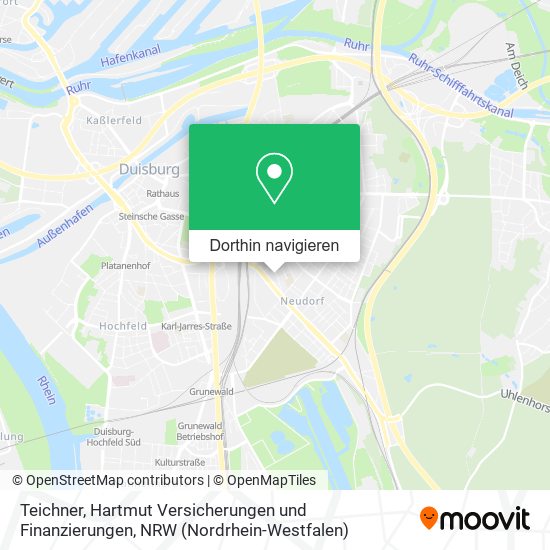 Teichner, Hartmut Versicherungen und Finanzierungen Karte