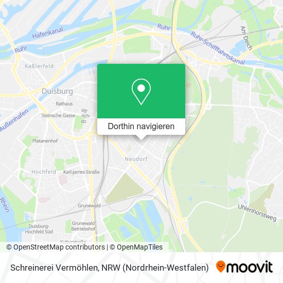 Schreinerei Vermöhlen Karte