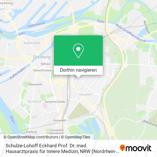 Schulze-Lohoff Eckhard Prof. Dr. med. Hausarztpraxis für Innere Medizin Karte