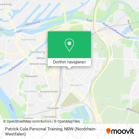 Patrick Cole Personal Training Karte