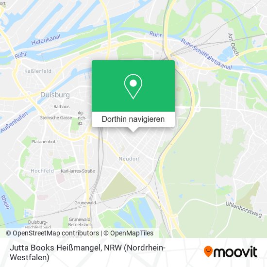 Jutta Books Heißmangel Karte