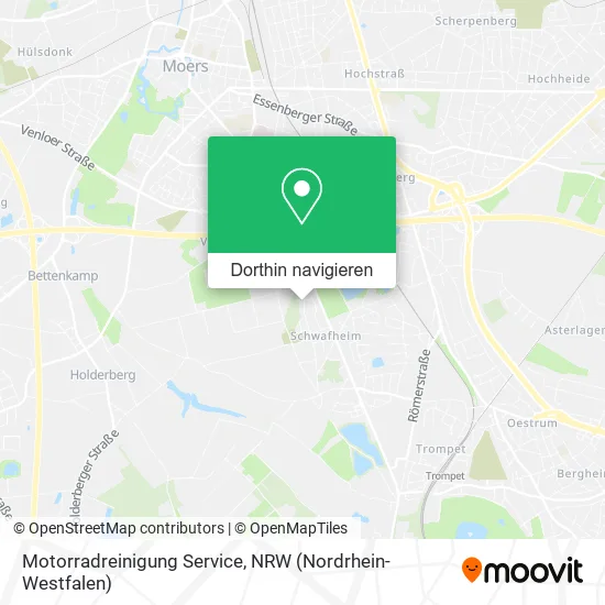 Motorradreinigung Service Karte