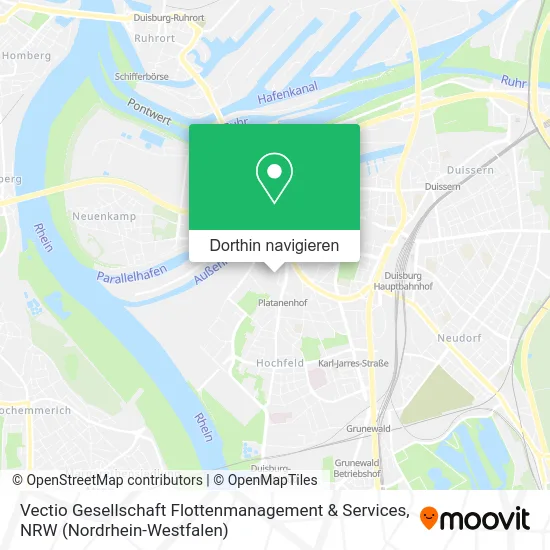 Vectio Gesellschaft Flottenmanagement & Services Karte