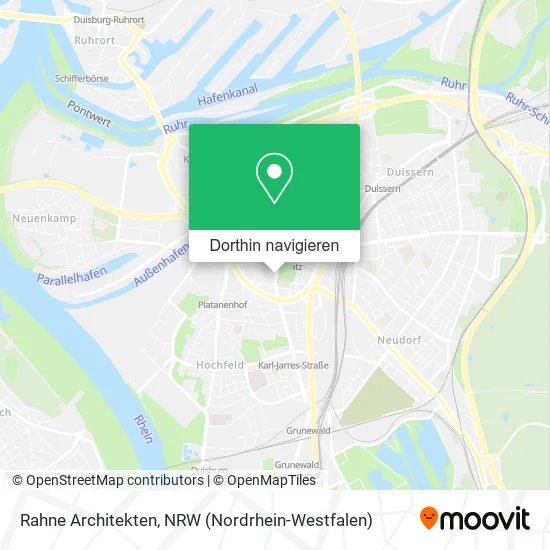 Rahne Architekten Karte