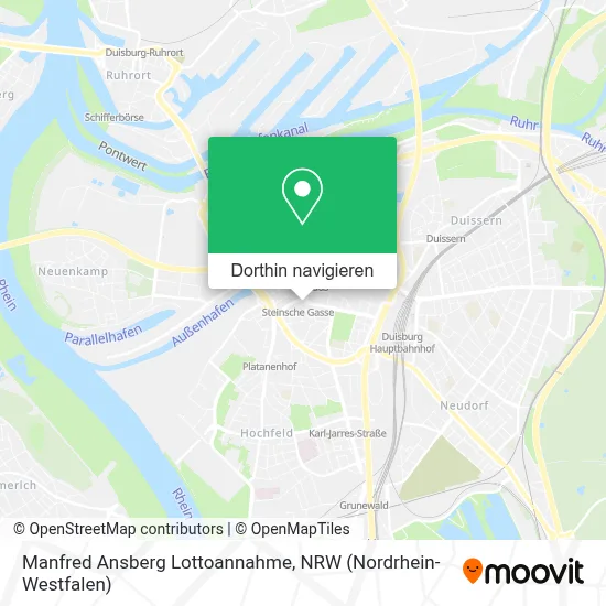 Manfred Ansberg Lottoannahme Karte