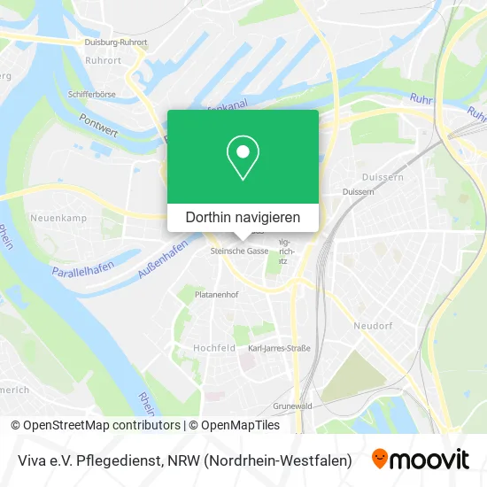 Viva e.V. Pflegedienst Karte