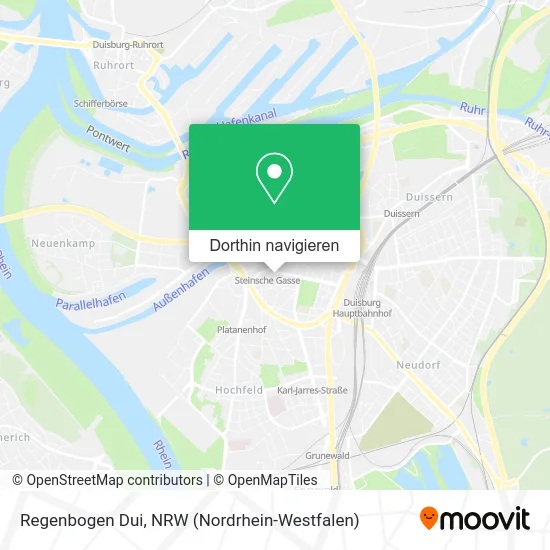 Regenbogen Dui Karte