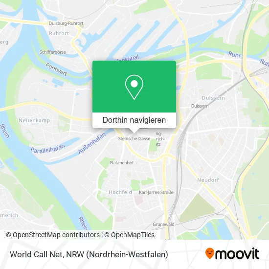 World Call Net Karte