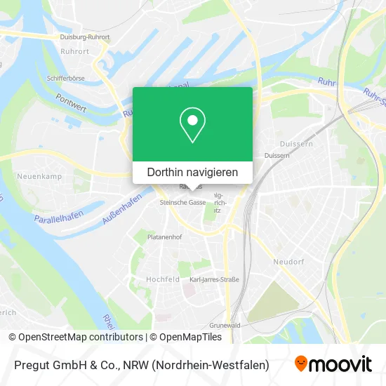 Pregut GmbH & Co. Karte