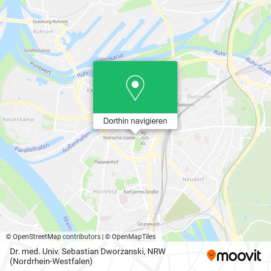 Dr. med. Univ. Sebastian Dworzanski Karte