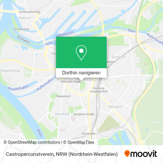 Castropercunstverein Karte