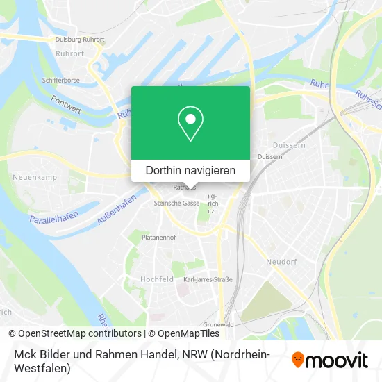 Mck Bilder und Rahmen Handel Karte