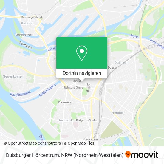 Duisburger Hörcentrum Karte