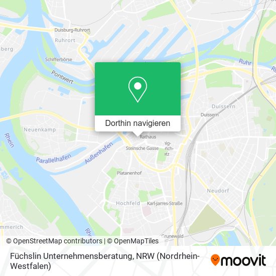 Füchslin Unternehmensberatung Karte