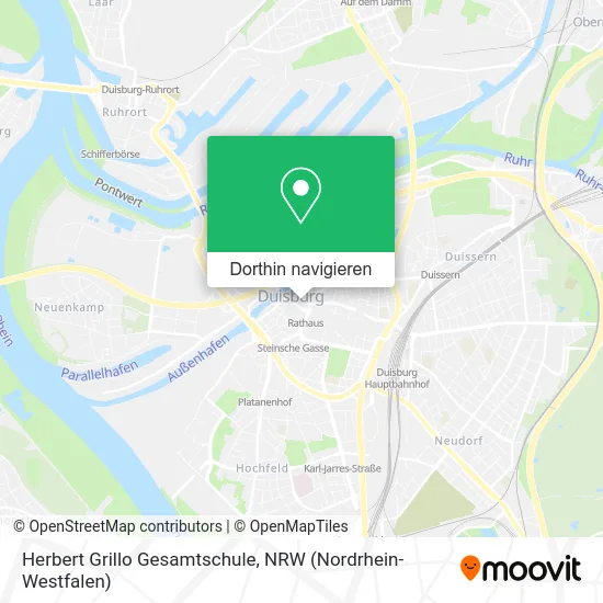 Herbert Grillo Gesamtschule Karte