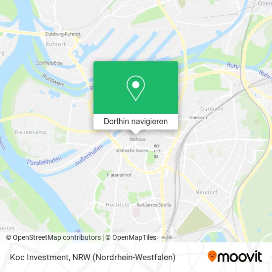 Koc Investment Karte