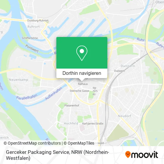 Gerceker Packaging Service Karte