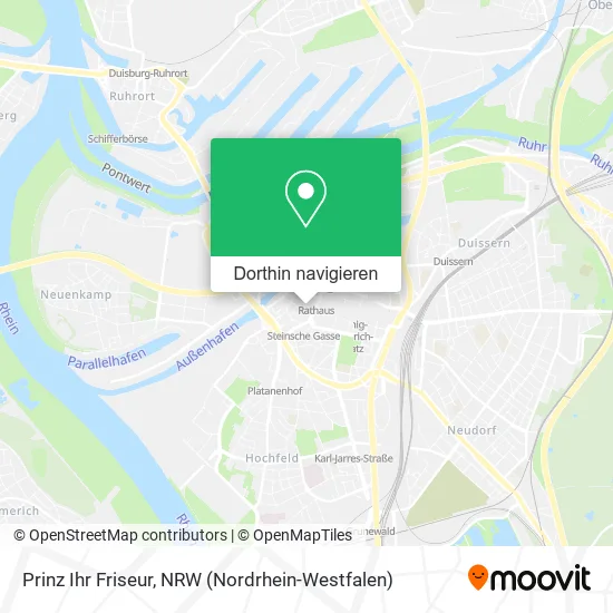 Prinz Ihr Friseur Karte