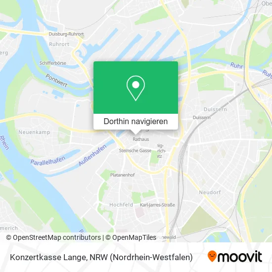 Konzertkasse Lange Karte