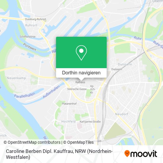 Caroline Berben Dipl. Kauffrau Karte