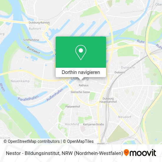 Nestor - Bildungsinstitut Karte