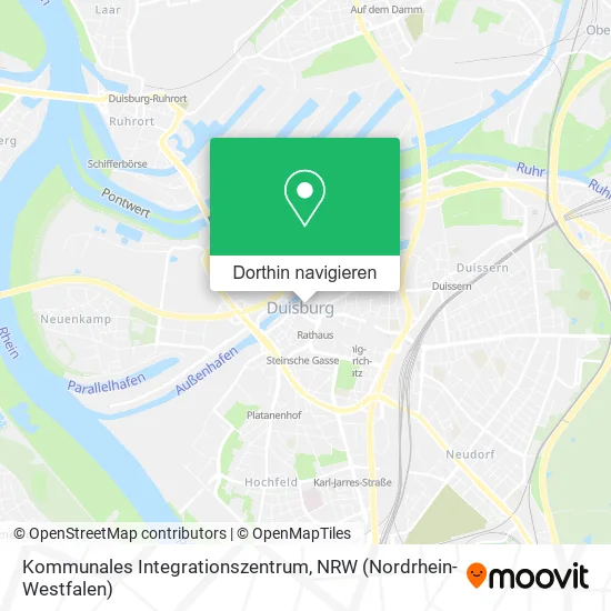 Kommunales Integrationszentrum Karte