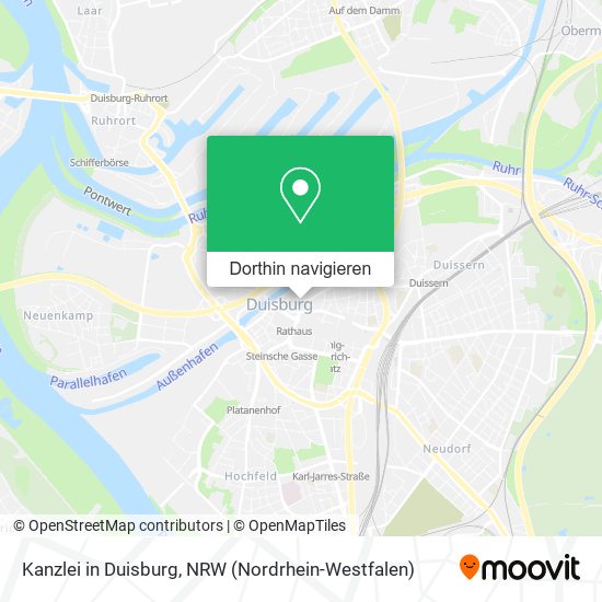 Kanzlei in Duisburg Karte
