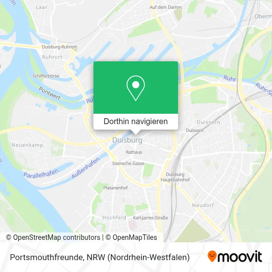 Portsmouthfreunde Karte