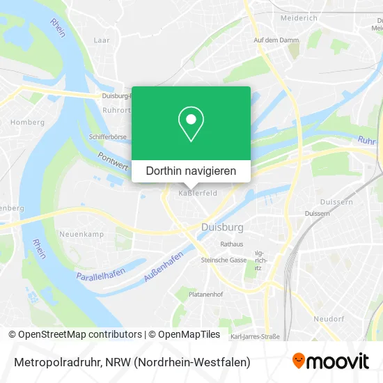 Metropolradruhr Karte