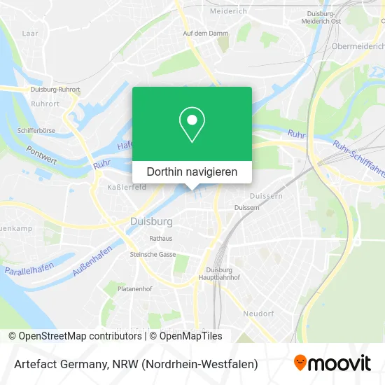 Artefact Germany Karte