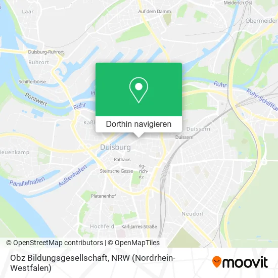 Obz Bildungsgesellschaft Karte