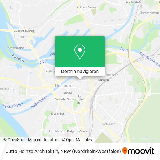 Jutta Heinze Architektin Karte