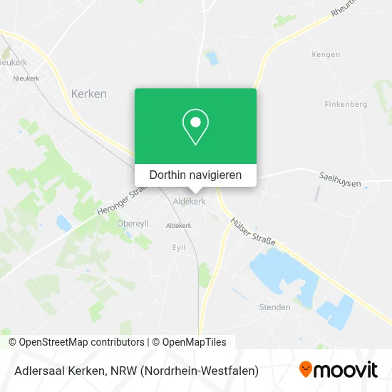 Adlersaal Kerken Karte