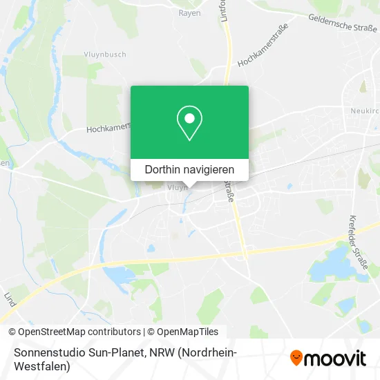 Sonnenstudio Sun-Planet Karte