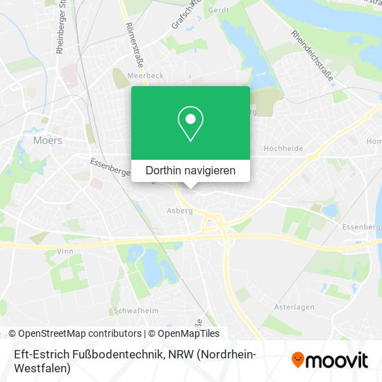 Eft-Estrich Fußbodentechnik Karte