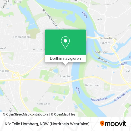 Kfz Teile Homberg Karte